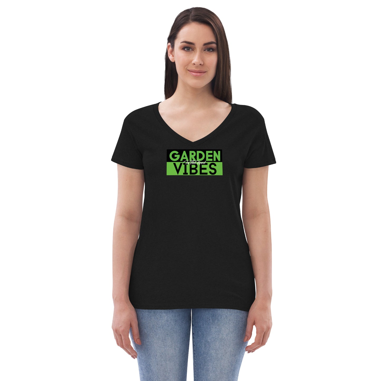 Garden Vibes V Neck T-shirt