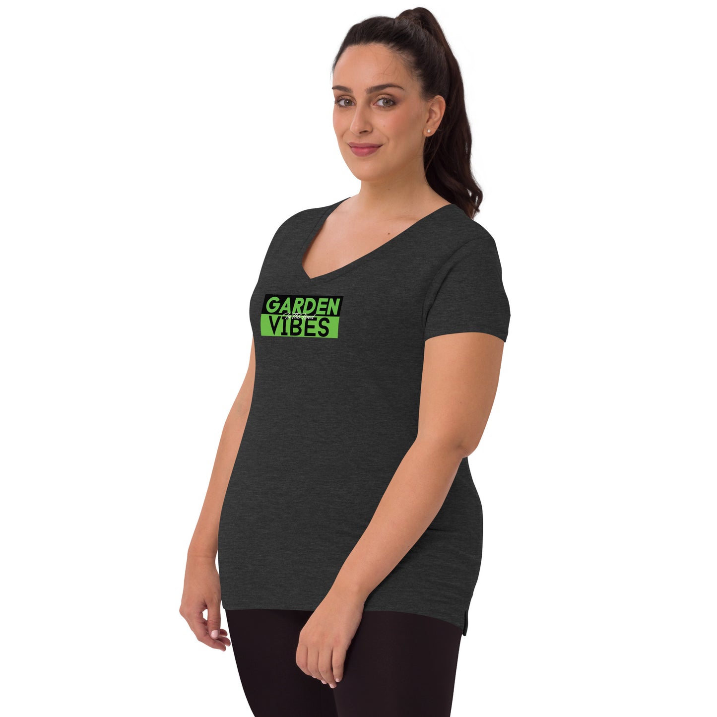 Garden Vibes V Neck T-shirt