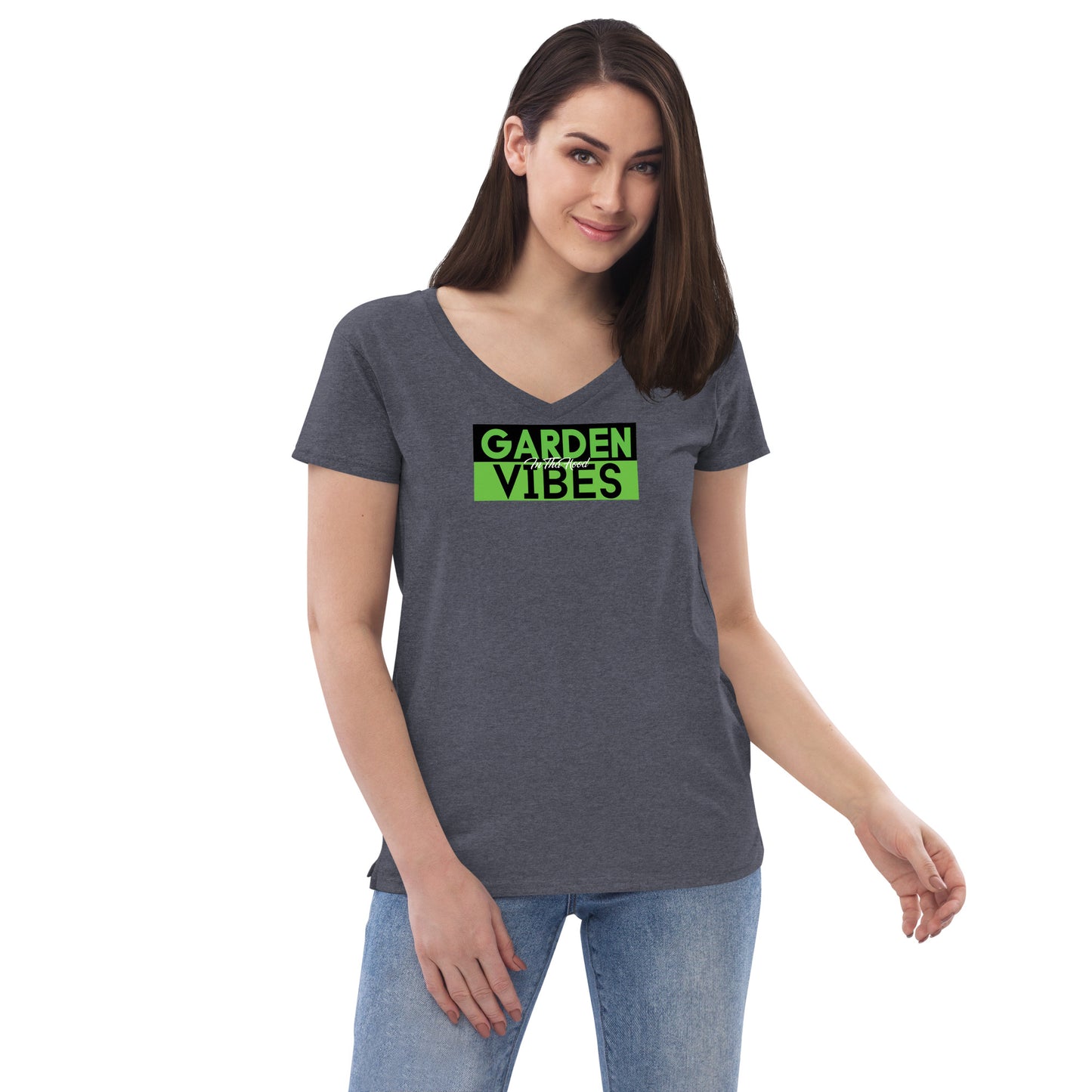 Garden Vibes V Neck T-shirt