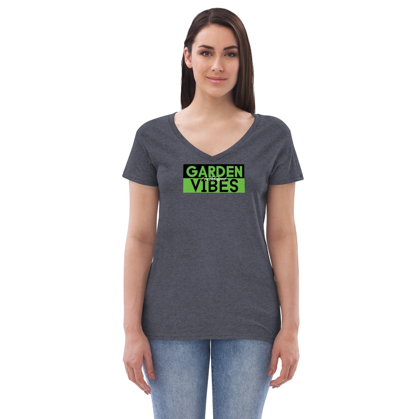 Garden Vibes V Neck T-shirt