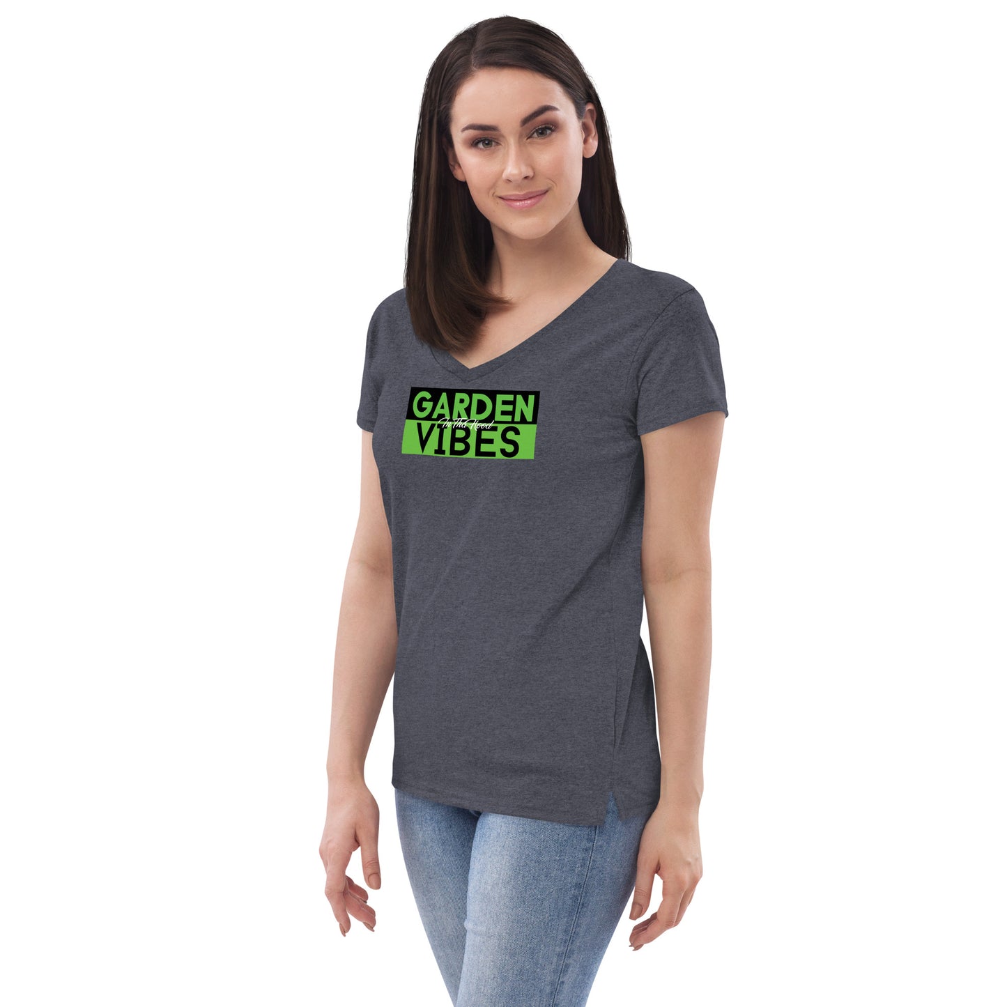 Garden Vibes V Neck T-shirt