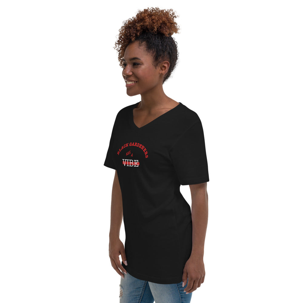 Black Gardeners are a VIBE V-Neck T-Shirt